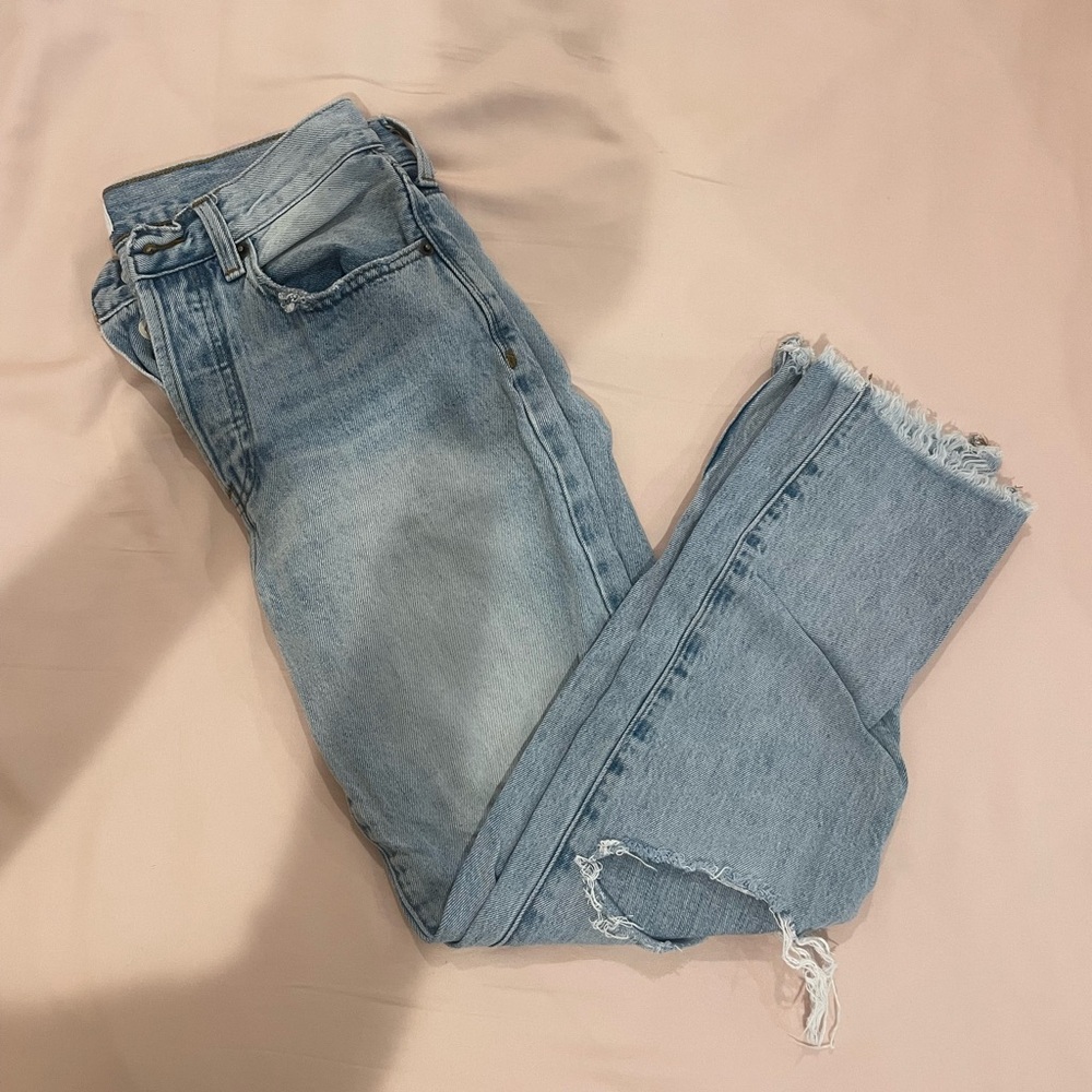 Pistola Light Blue Ankle Jeans